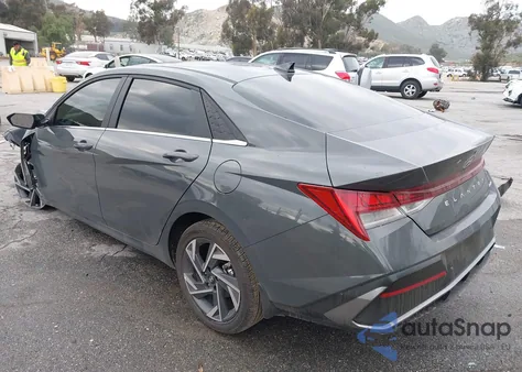 2024 Hyundai Elantra Limited z USA, uszkodzony, nr VIN KMHLP4DG6RU690149